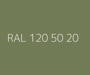 Color RAL 120 50 20 
