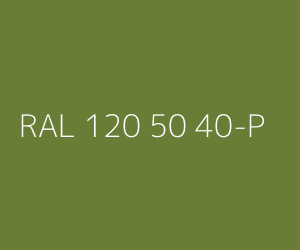 Color RAL 120 50 40-P 