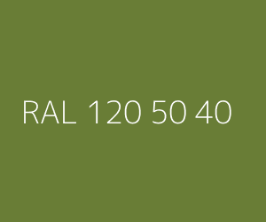 Color RAL 120 50 40 