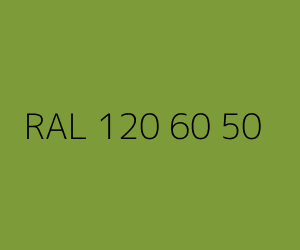 Color RAL 120 60 50 