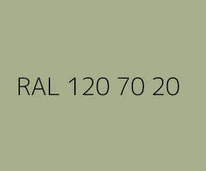 Color RAL 120 70 20 