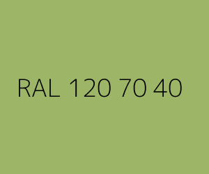Color RAL 120 70 40 
