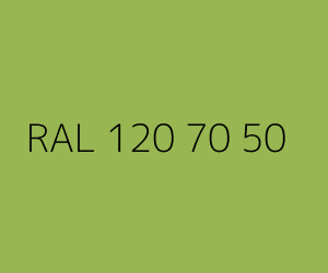 Color RAL 120 70 50 