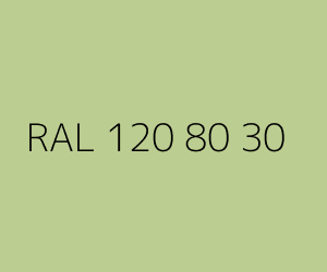 Color RAL 120 80 30 