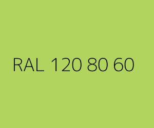 Color RAL 120 80 60 
