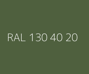 Color RAL 130 40 20 