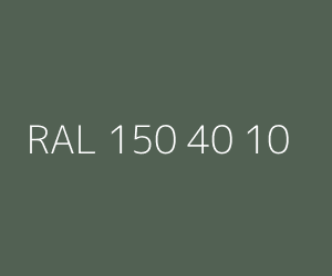 Color RAL 150 40 10 