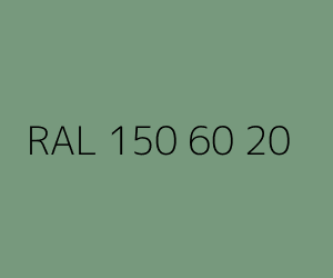 Color RAL 150 60 20 