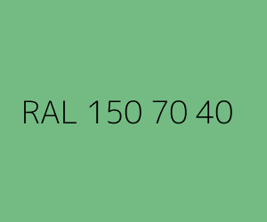 Color RAL 150 70 40 