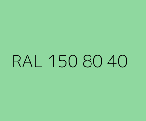 Color RAL 150 80 40 