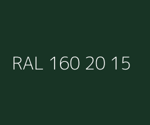 Color RAL 160 20 15 