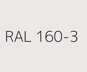 Color RAL 160-3 