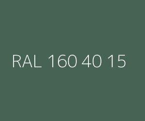 Color RAL 160 40 15 