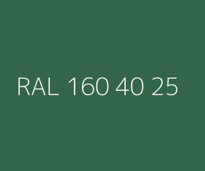 Color RAL 160 40 25 