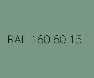Color RAL 160 60 15 