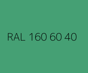 Color RAL 160 60 40 