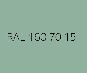 Color RAL 160 70 15 