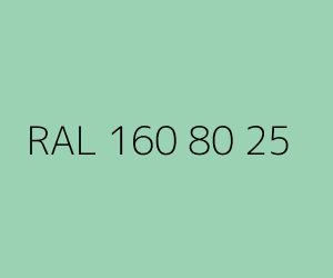 Color RAL 160 80 25 