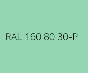 Color RAL 160 80 30-P 