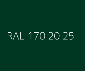 Color RAL 170 20 25 