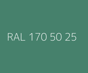 Color RAL 170 50 25 