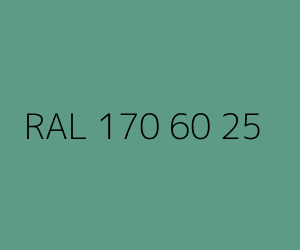 Color RAL 170 60 25 
