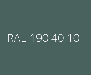 Color RAL 190 40 10 