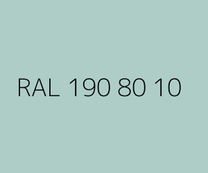 Color RAL 190 80 10 