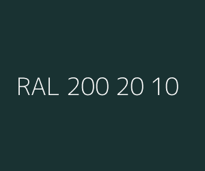 Color RAL 200 20 10 