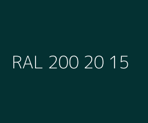 Color RAL 200 20 15 