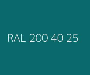 Color RAL 200 40 25 