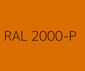 Color RAL 2000-P YELLOW ORANGE