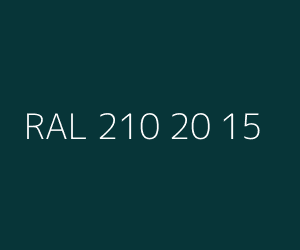 Color RAL 210 20 15 
