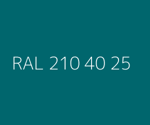 Color RAL 210 40 25 
