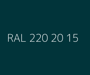 Color RAL 220 20 15 