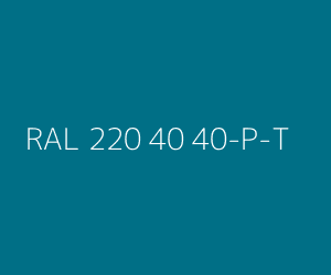 Color RAL 220 40 40-P-T 