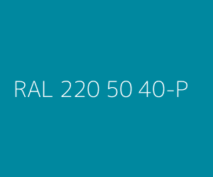 Color RAL 220 50 40-P 