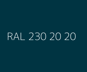 Color RAL 230 20 20 