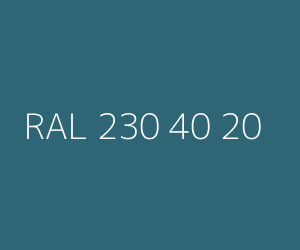 Color RAL 230 40 20 