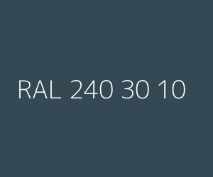 Color RAL 240 30 10 