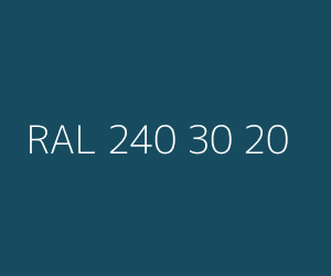 Color RAL 240 30 20 
