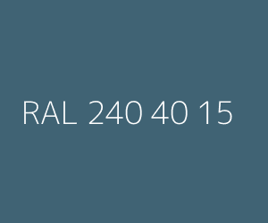 Color RAL 240 40 15 