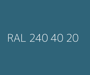 Color RAL 240 40 20 