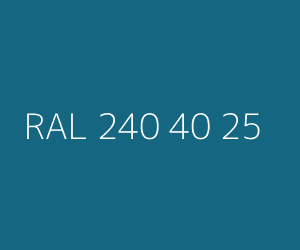 Color RAL 240 40 25 