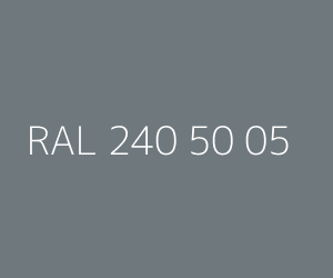 Color RAL 240 50 05 