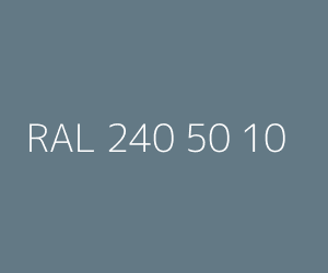 Color RAL 240 50 10 