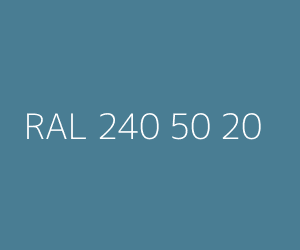 Color RAL 240 50 20 