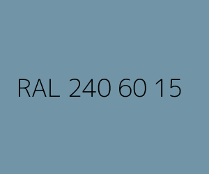 Color RAL 240 60 15 