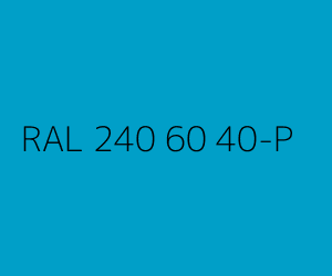 Color RAL 240 60 40-P 