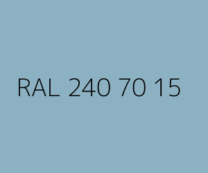 Color RAL 240 70 15 